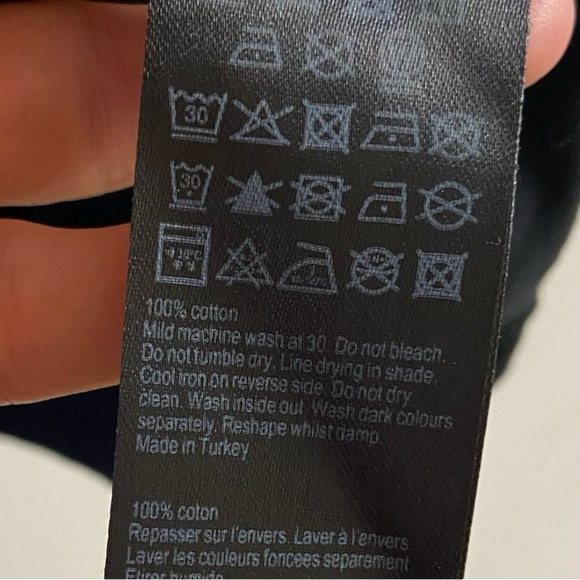 All saints Stylish Black Short Sleeve Tee men Small - Picture 7 of 7